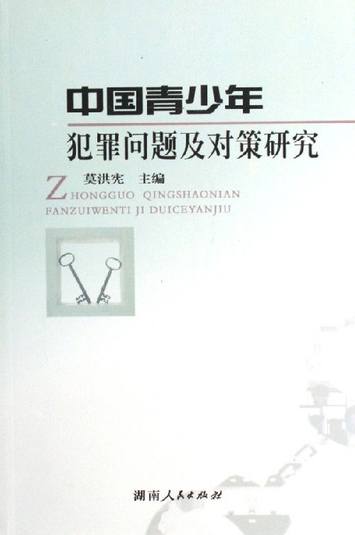 《中国青少年犯罪问题及对策研究》.PDF 预览图