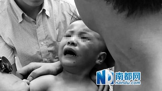 毒父被刑拘小孩暂送福利院